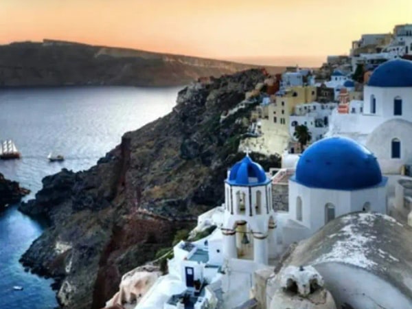 Santorini: private Bootstour durch die Caldera